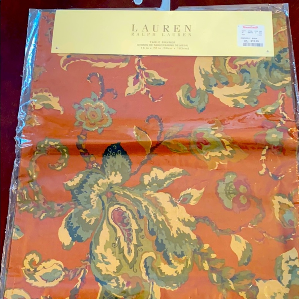 Ralph Lauren Printed table runner